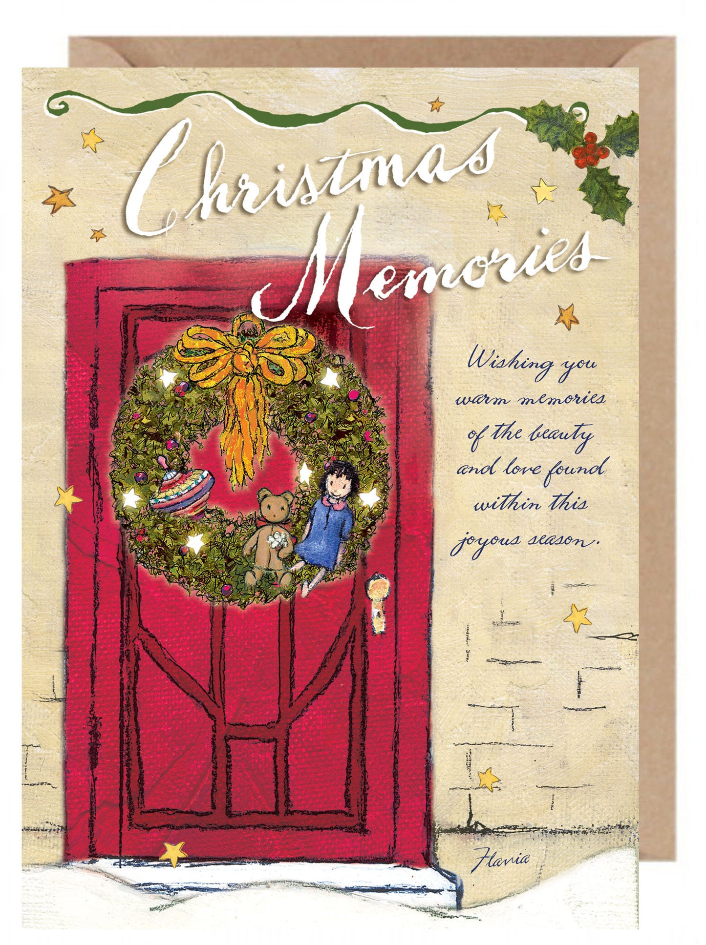 Christmas Memories - a Flavia Weedn inspirational greeting card 0003-6853